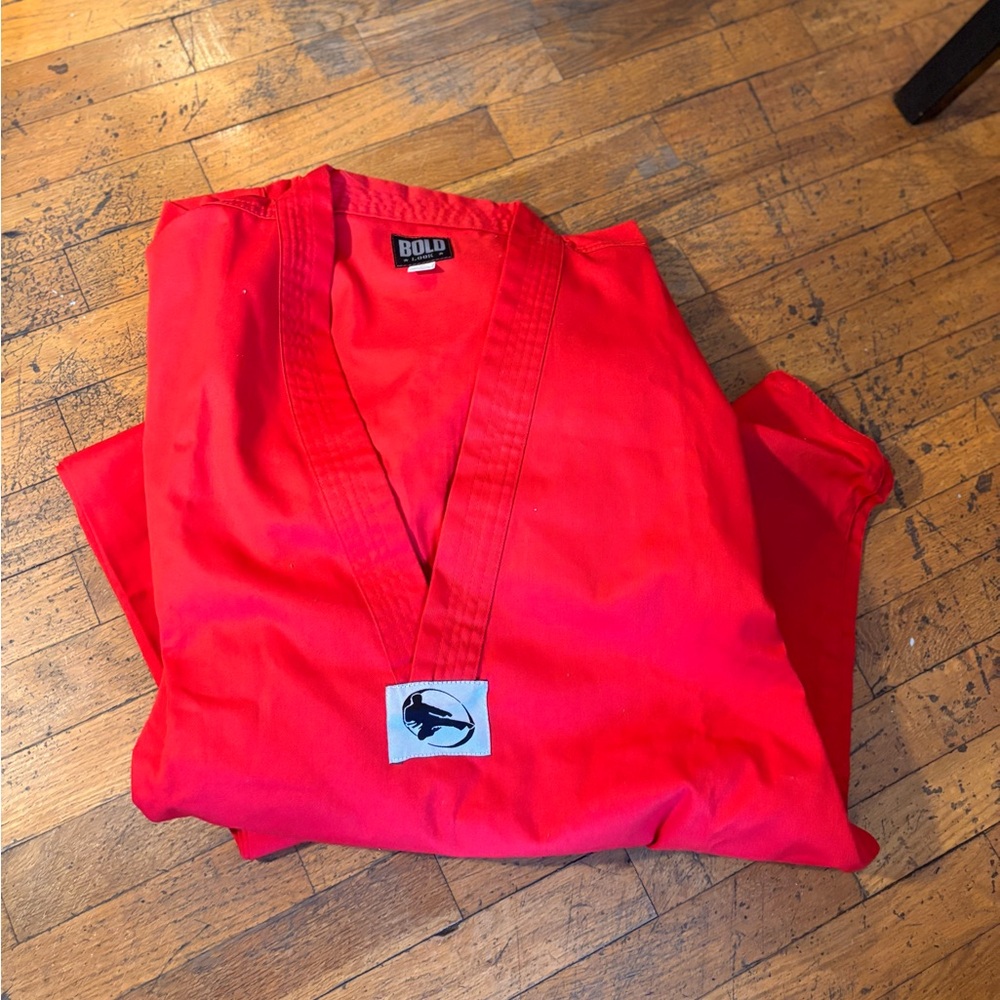 ❤️🥋Red Taekwondo Uniform